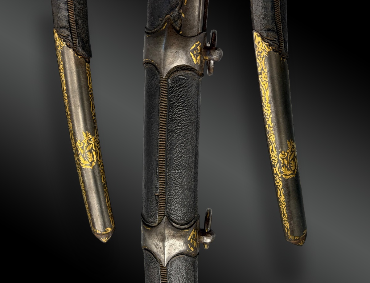 Ottoman Saber, Shamshir With Scathing — Persia, 19th Century-photo-1
