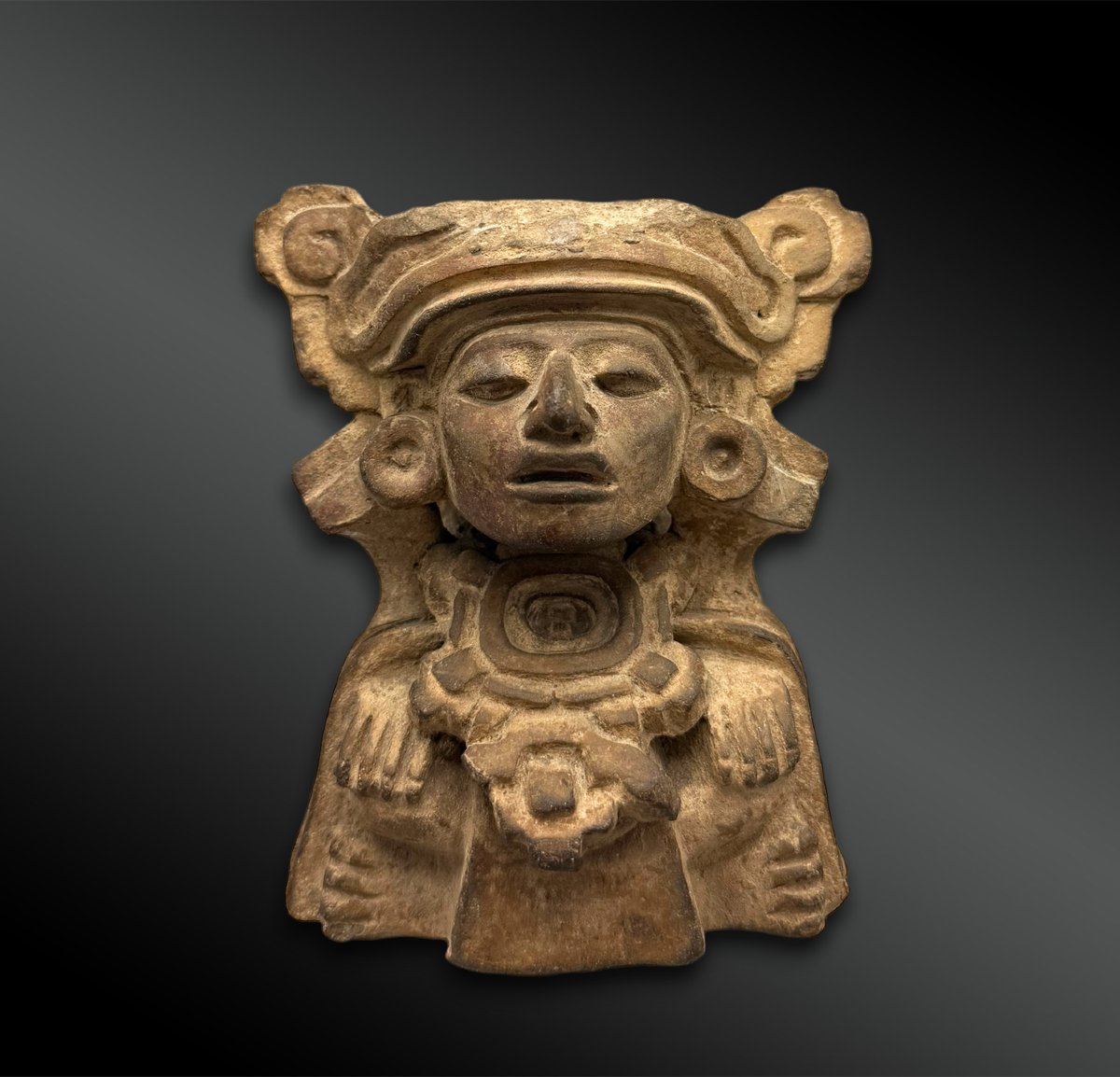 URNE funéraire - Culture Zapotèque, Mexique - 600-900 après J.-C.