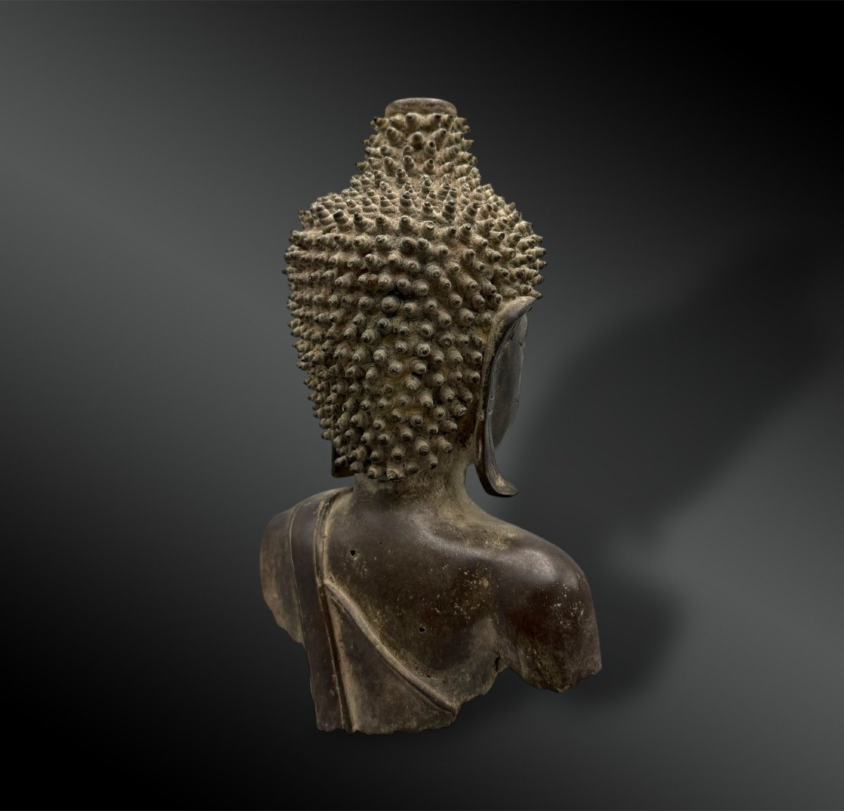 Bust Of Buddha - Laos? - 17th Century?-photo-1