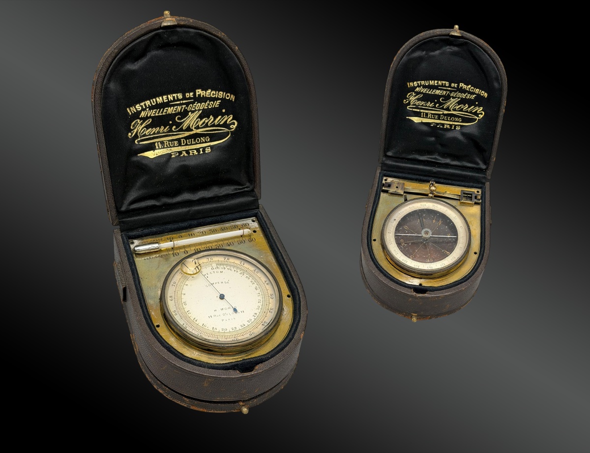 Henri Morin Travel Case Or Surveyor's Kit-photo-2