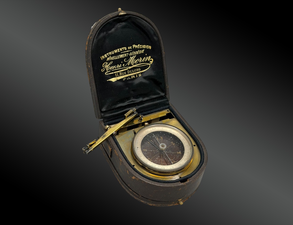 Henri Morin Travel Case Or Surveyor's Kit-photo-3