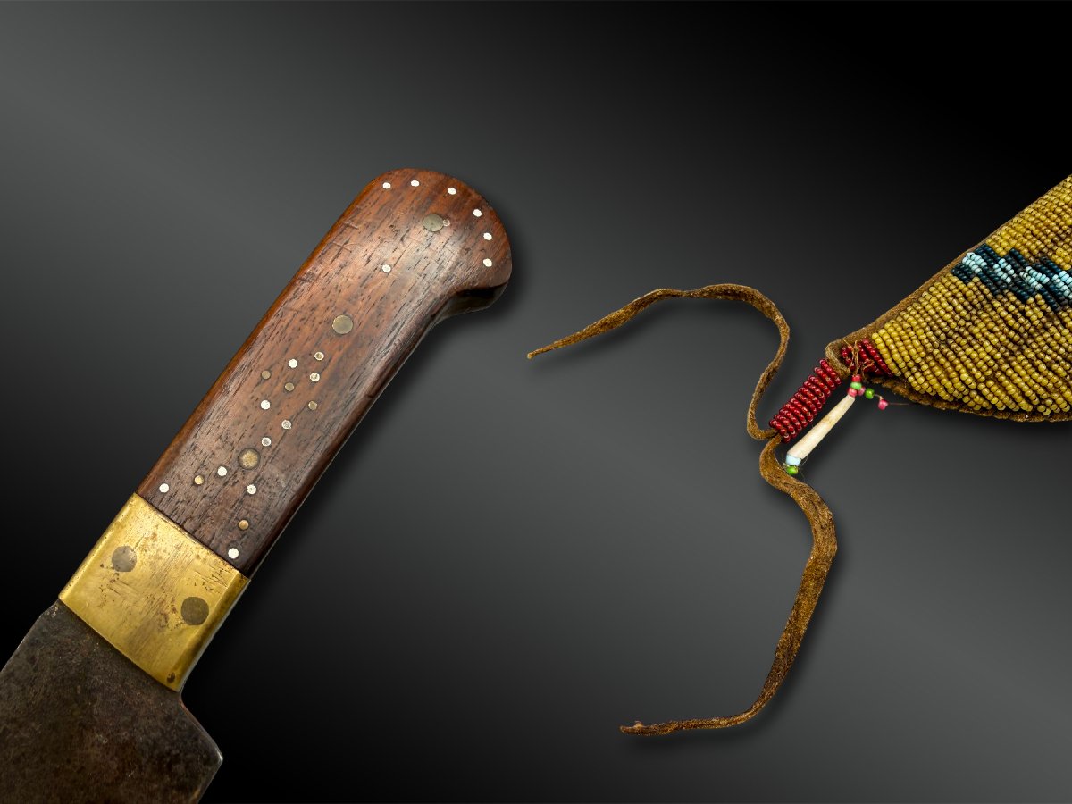 Knife - Blackfoot Indians, Great Plains, North America - Circa 1880-photo-3