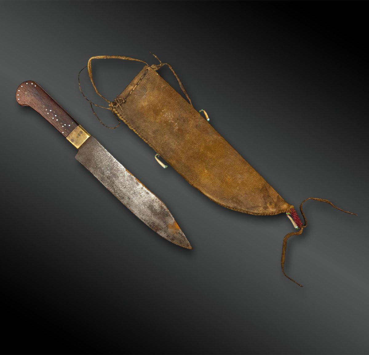 Knife - Blackfoot Indians, Great Plains, North America - Circa 1880-photo-4