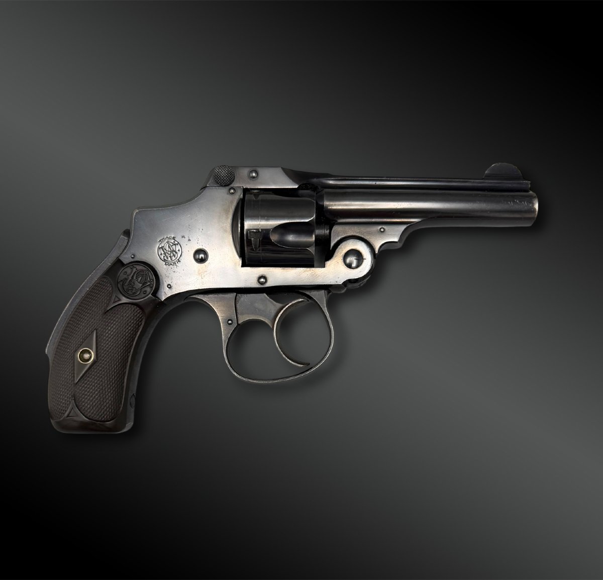 COFFRET REVOLVER Smith & Wesson Safety Hammerless - Etats-Unis - Vers 1890-photo-2