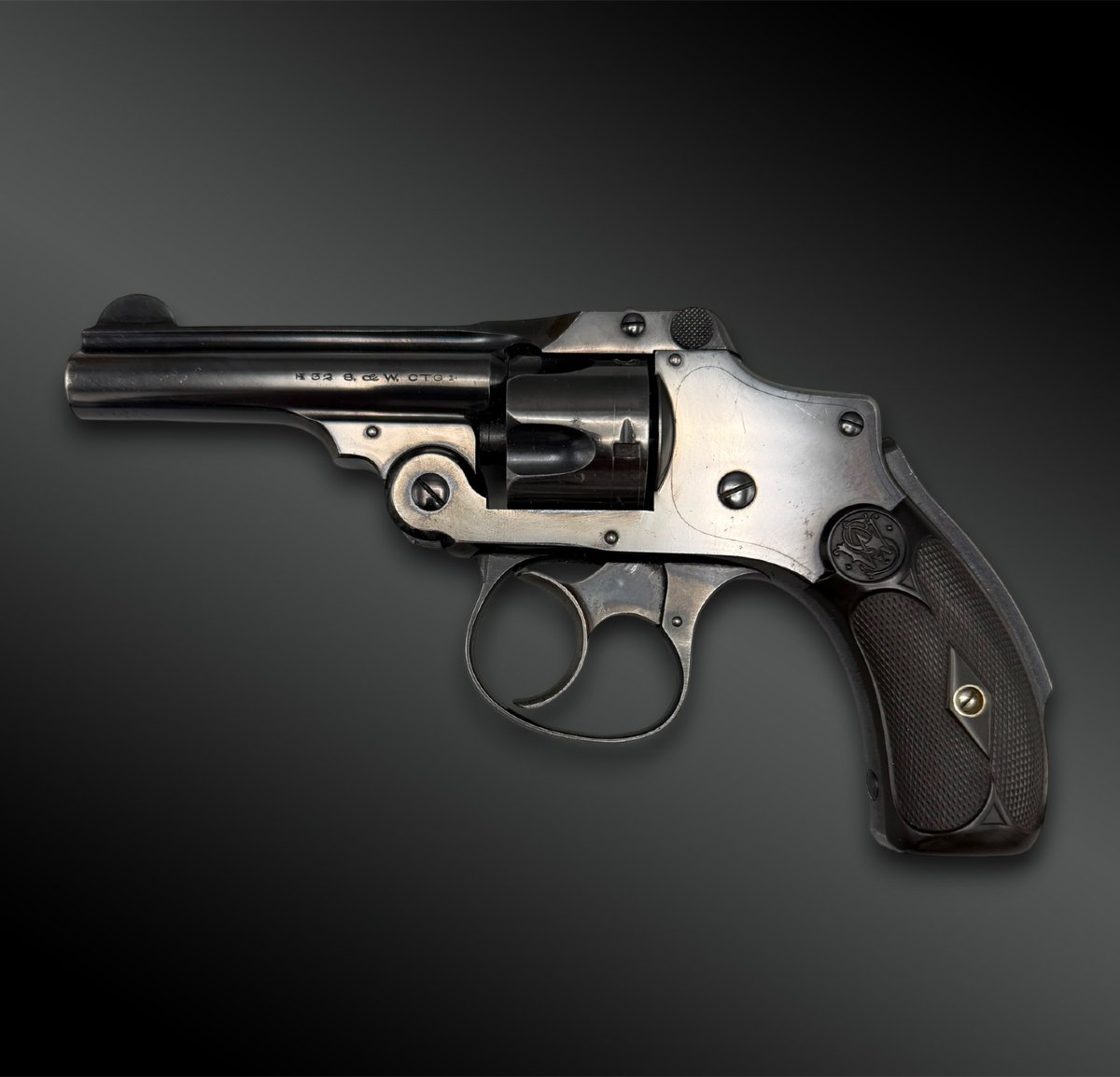 COFFRET REVOLVER Smith & Wesson Safety Hammerless - Etats-Unis - Vers 1890-photo-3