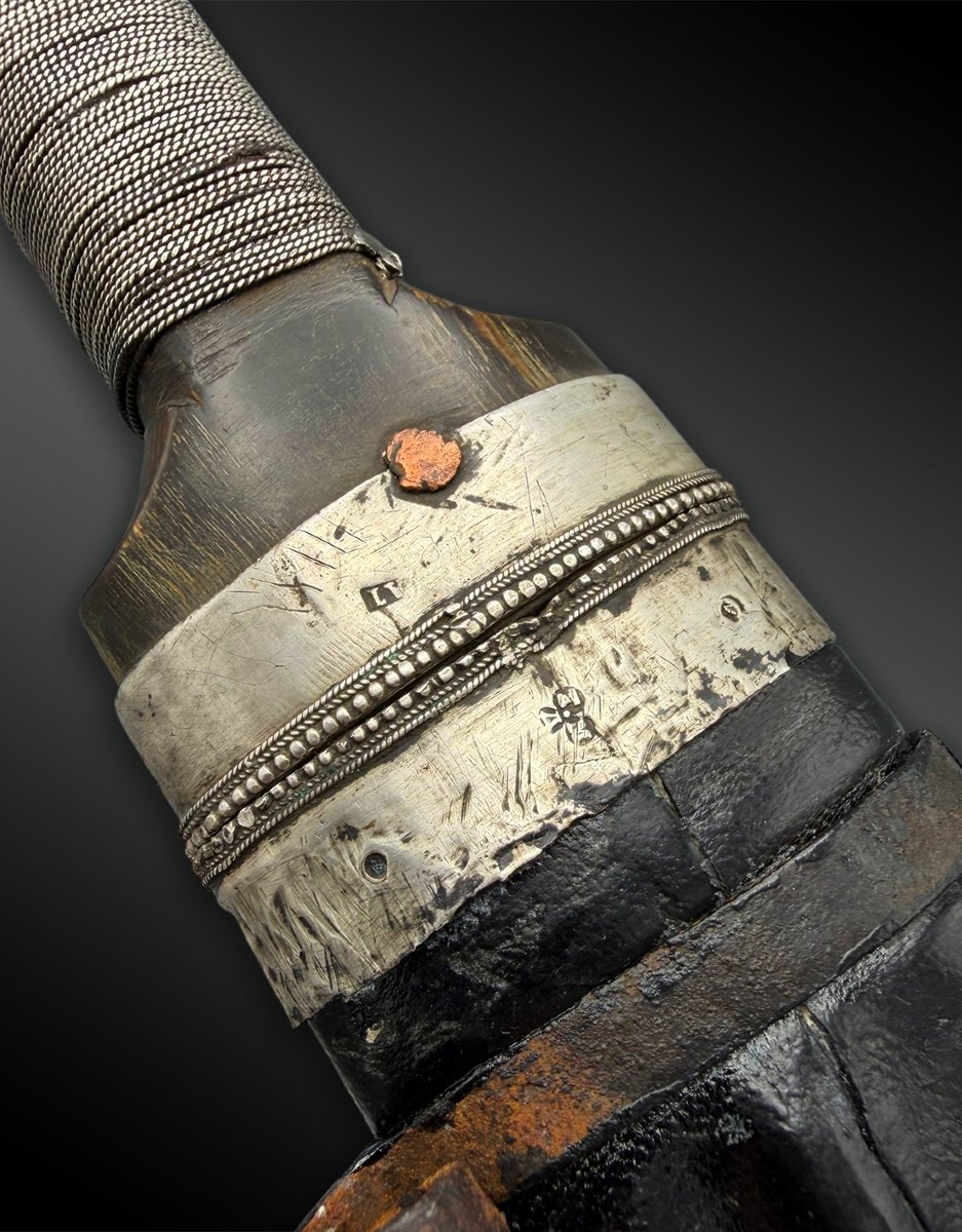 Dagger Known As A Kindjal - Caucasus, Northern Dagestan - 19th Century-photo-4