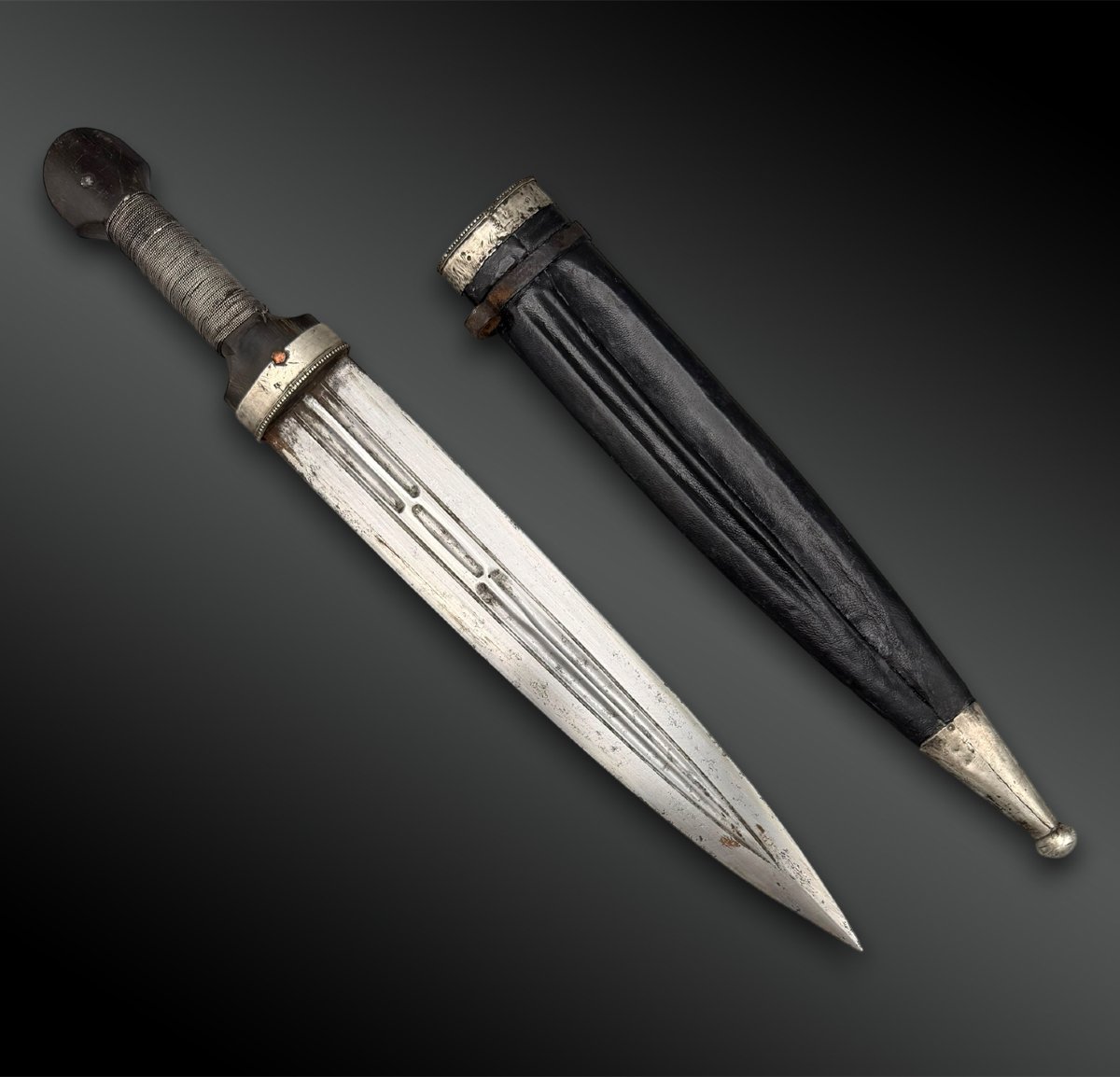 Dagger Known As A Kindjal - Caucasus, Northern Dagestan - 19th Century-photo-2