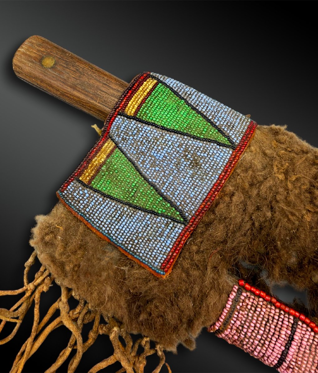 COUTEAU - Indiens Blackfoot (Pieds-Noirs), Grandes Plaines, Amérique du Nord - XIXème siècle-photo-3