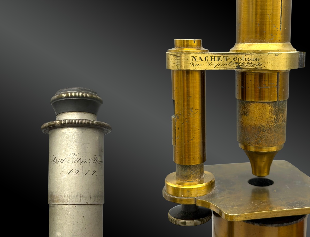 Nachet Microscope Set, 1886-photo-3