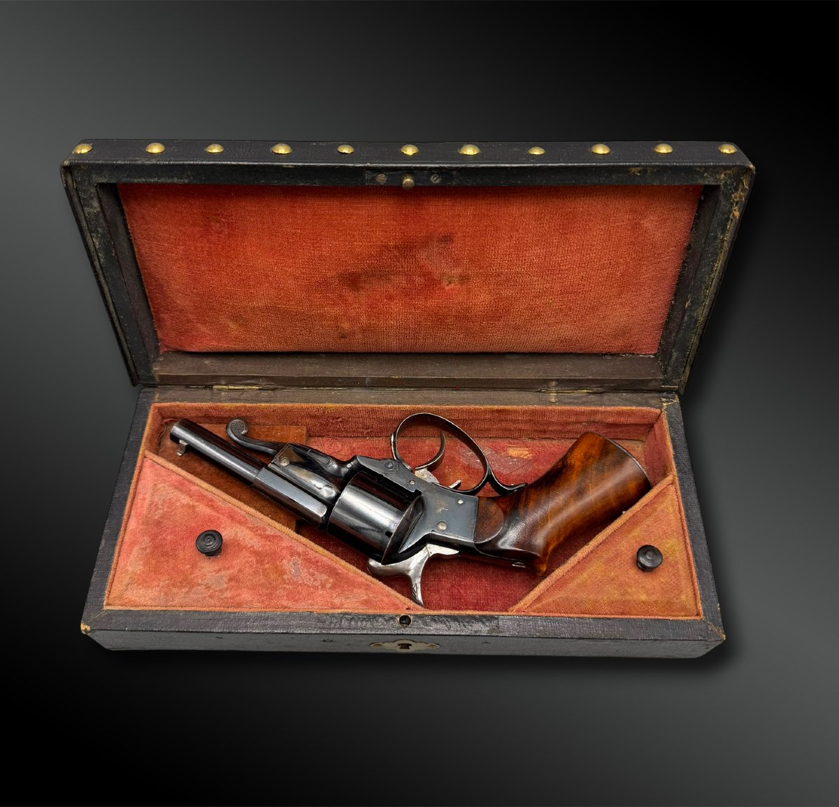 Box Containing A Javelle Revolver - Saint-étienne, France - 1860–1880