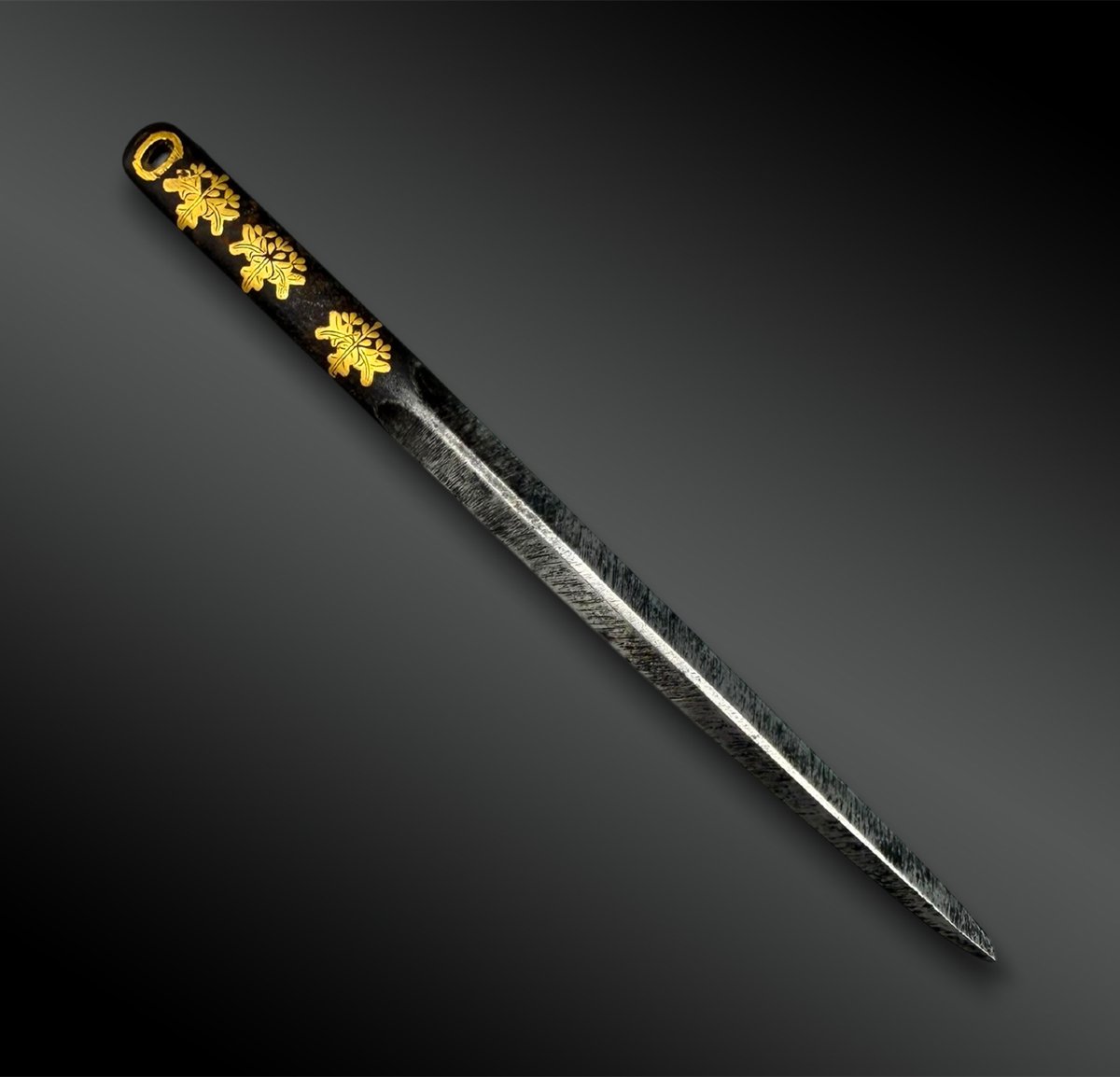 Knife Known As A Tanto, Signed By Fujiwara Kunishige Saku - Japan - Edo Period (1603–1868)-photo-4