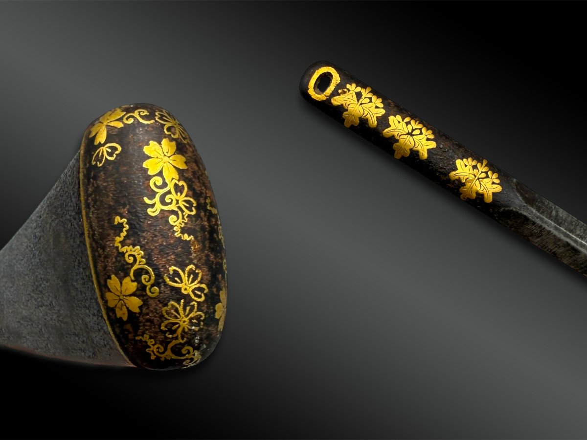 Knife Known As A Tanto, Signed By Fujiwara Kunishige Saku - Japan - Edo Period (1603–1868)-photo-5