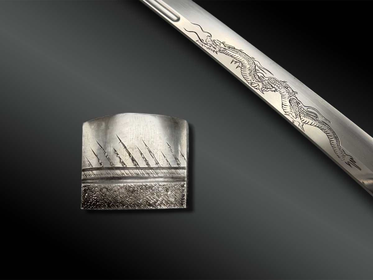 SABRE appelé Katana signé Sadamune - Province Sagami, Japon - Période Kenmu (1333-1336)-photo-3