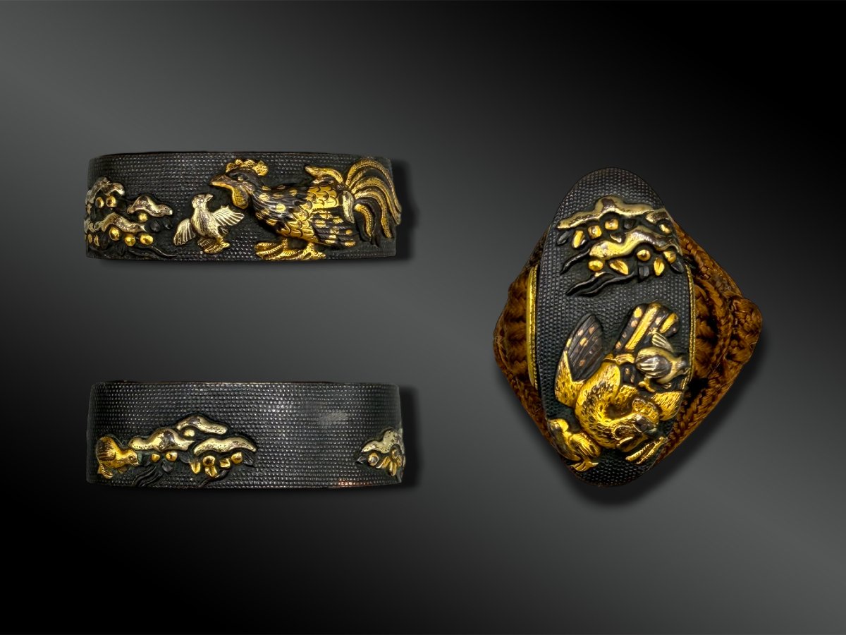 Sabre Known As Katana, Signed "a Fud Mio" - Japan - Edo Period (1603–1868)-photo-2