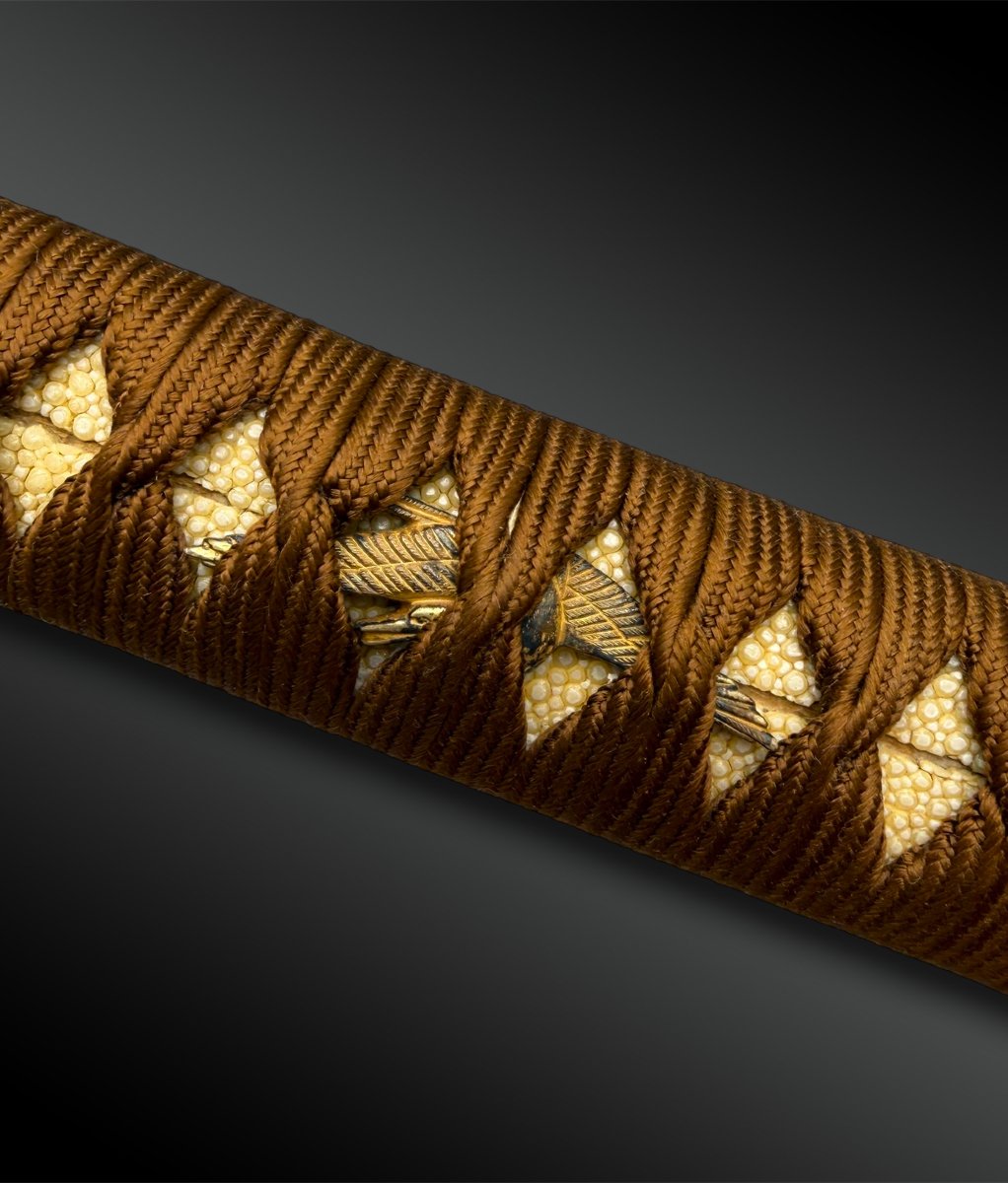 Sabre Known As Katana, Signed "a Fud Mio" - Japan - Edo Period (1603–1868)-photo-3