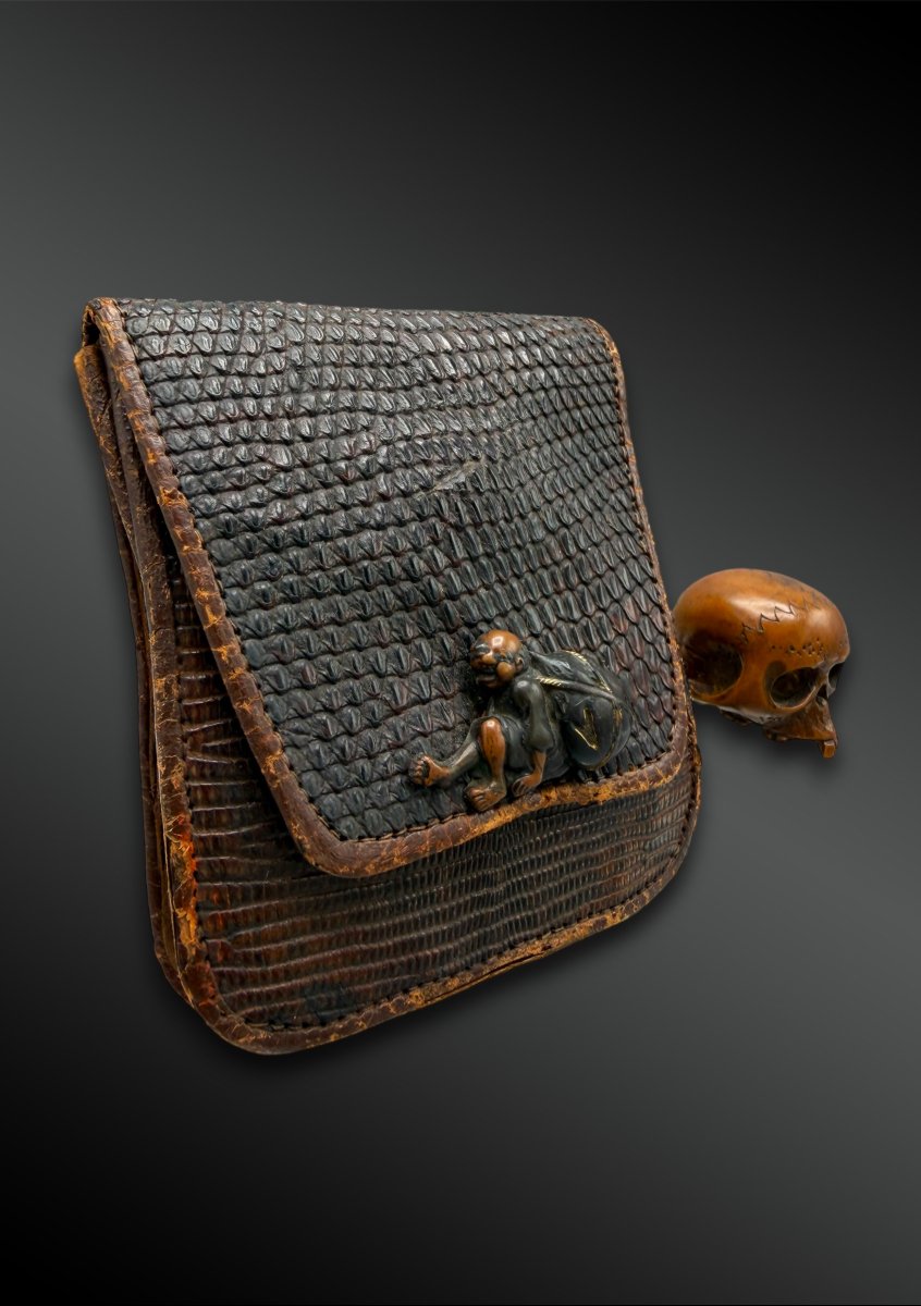 Tobacco Pouch Called Tabako-ire - Japan - Meiji Period (1868–1912)-photo-2