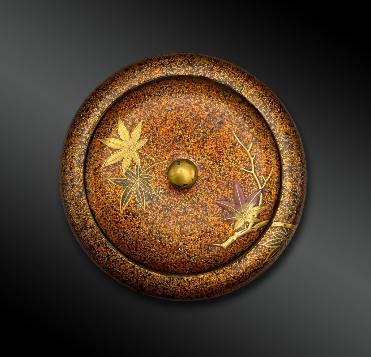 Small Tea Box Called A Natsume - Japan-photo-3
