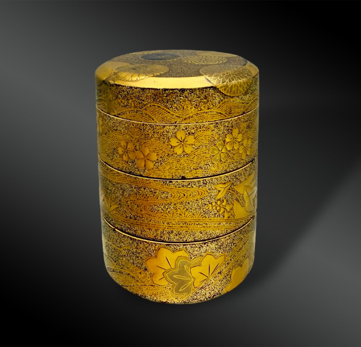 Small Round Box Called A Kōgō  - Japan
