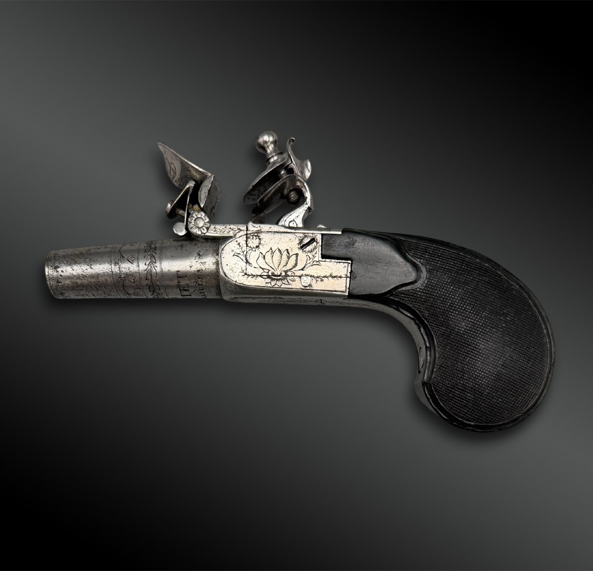 Chest-style Pistol, Boutet, Versailles - Versailles, France - 19th Century-photo-3