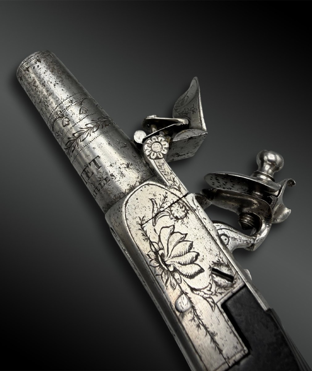 Chest-style Pistol, Boutet, Versailles - Versailles, France - 19th Century-photo-2