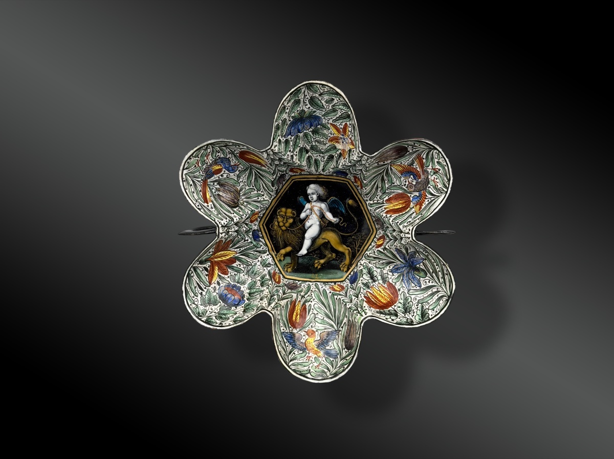 COUPE à SIX GODRONS Jacques I LAUDIN (vers 1627-1695) 