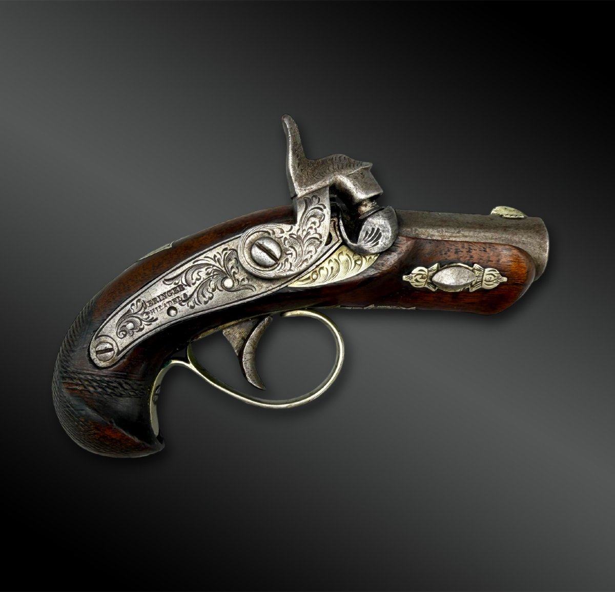 PISTOLET Deringer Philadela - Philadelphie, Etats-Unis - 1854-1886