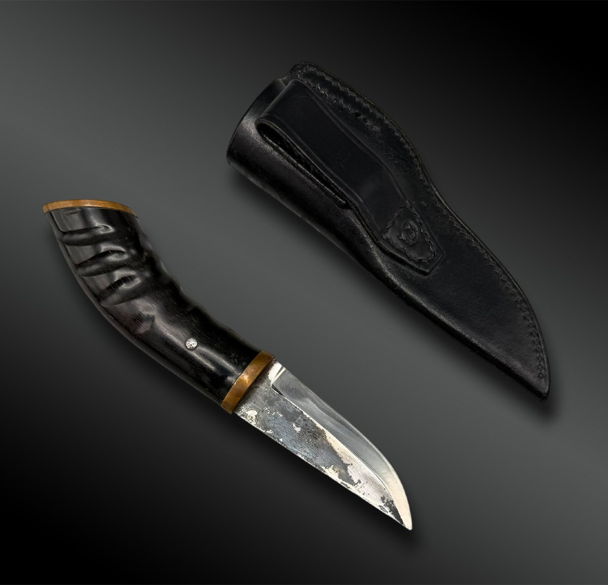 Knife Signed Rb - France - 20th Century-photo-3