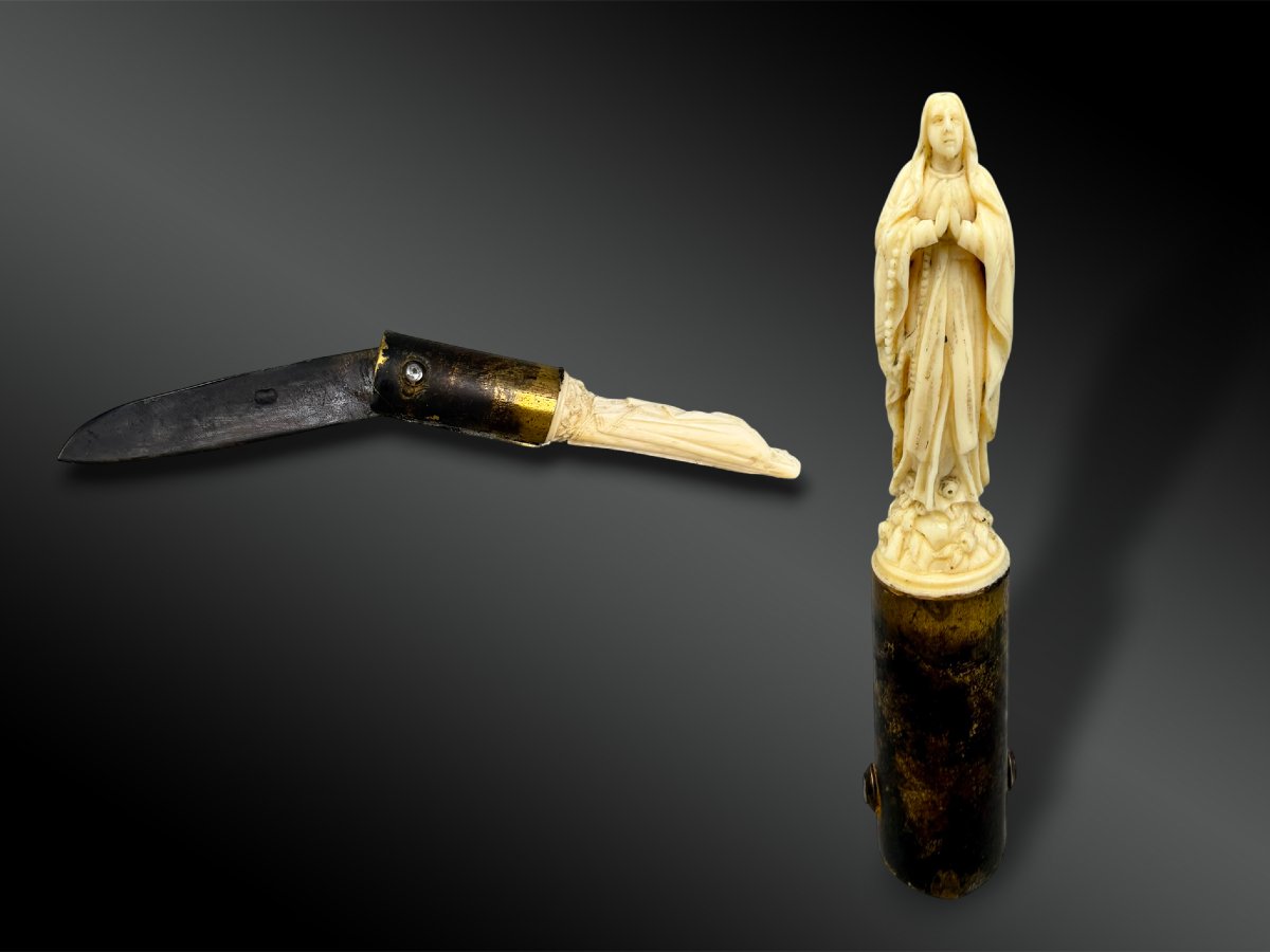 COUTEAU pliant  - France  - XIXème siècle 