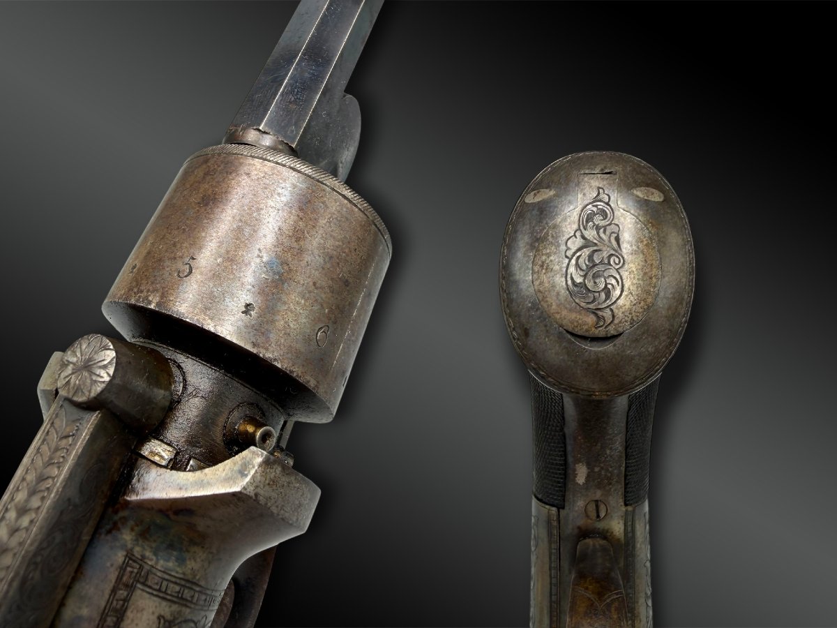 REVOLVER - Royaume-Uni - Vers 1850-photo-1