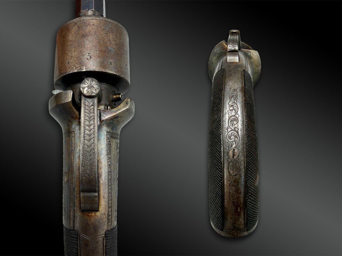 REVOLVER - Royaume-Uni - Vers 1850-photo-2