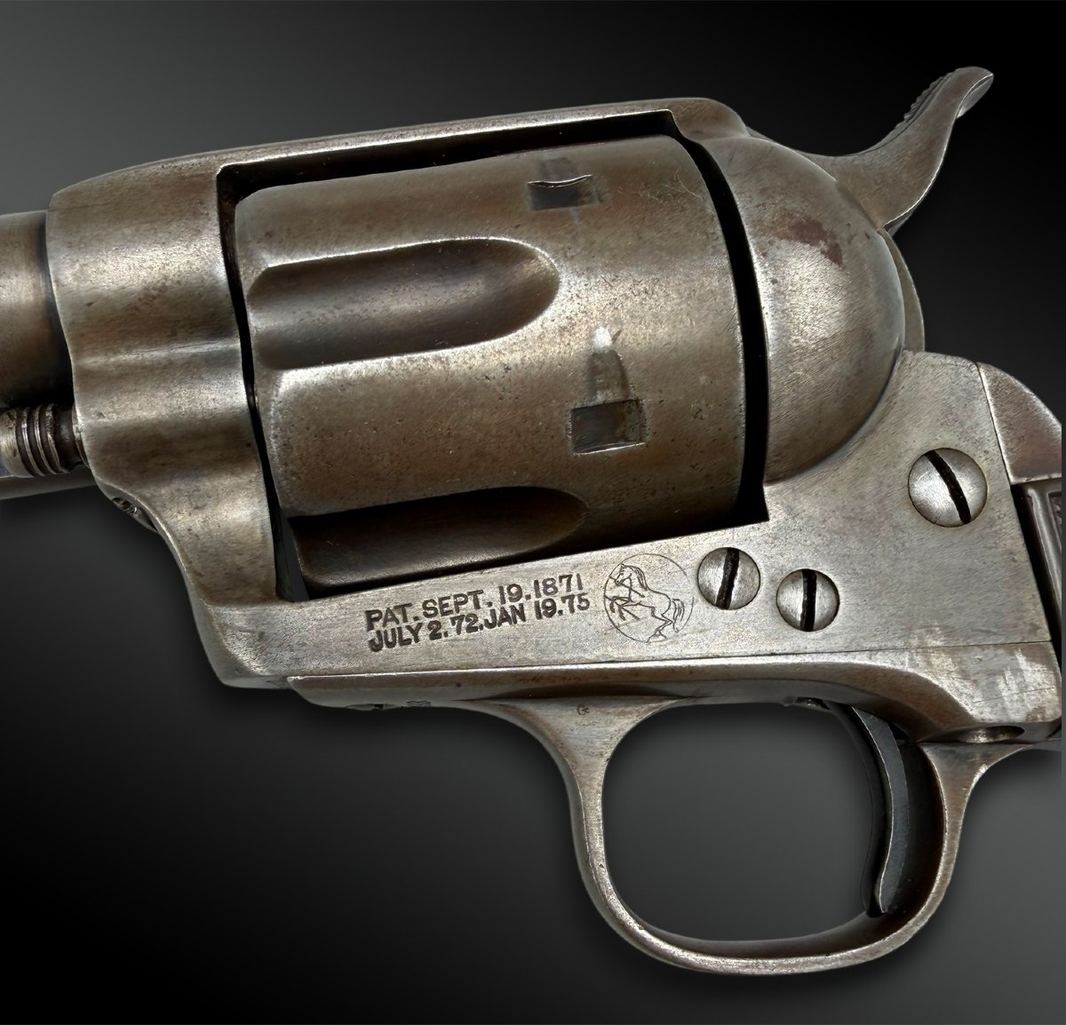 REVOLVER Colt Single Action Army, modèle 1873 "Peacemaker" - Etats-Unis - 1891-photo-3