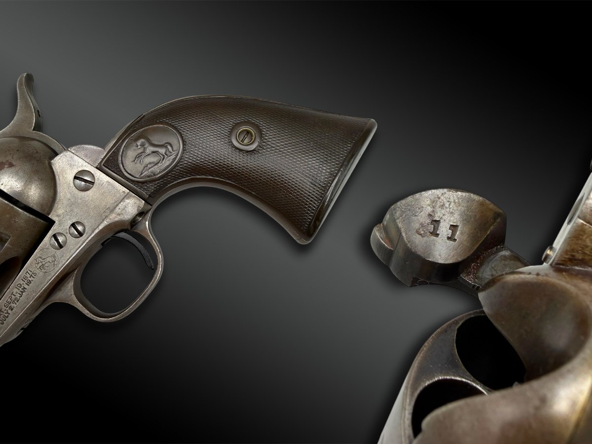 REVOLVER Colt Single Action Army, modèle 1873 "Peacemaker" - Etats-Unis - 1891-photo-3