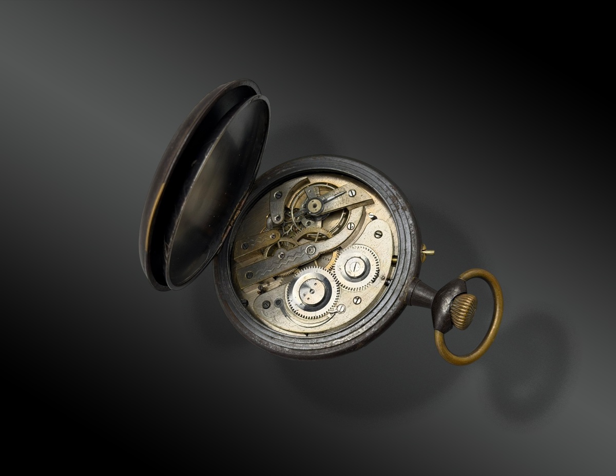 MONTRE DE POCHE, GRAND REGULATEUR -photo-2