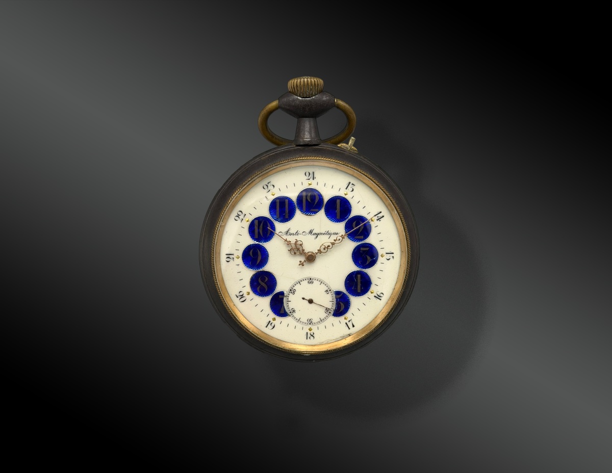 MONTRE DE POCHE, GRAND REGULATEUR 
