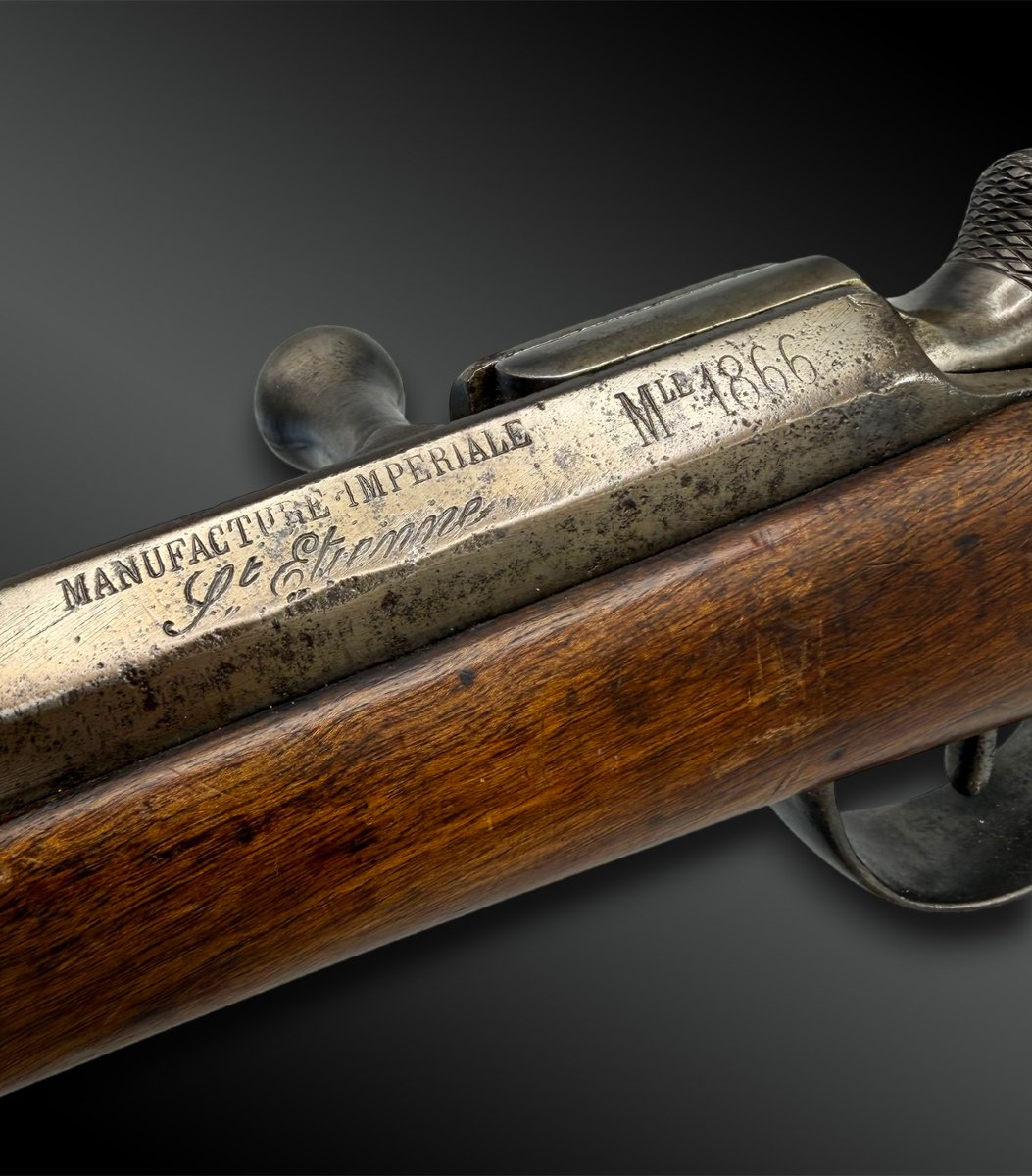 Chassepot Cavalry Rifle, Model 1866 Training Version, Series X - France - Circa 1873-photo-4