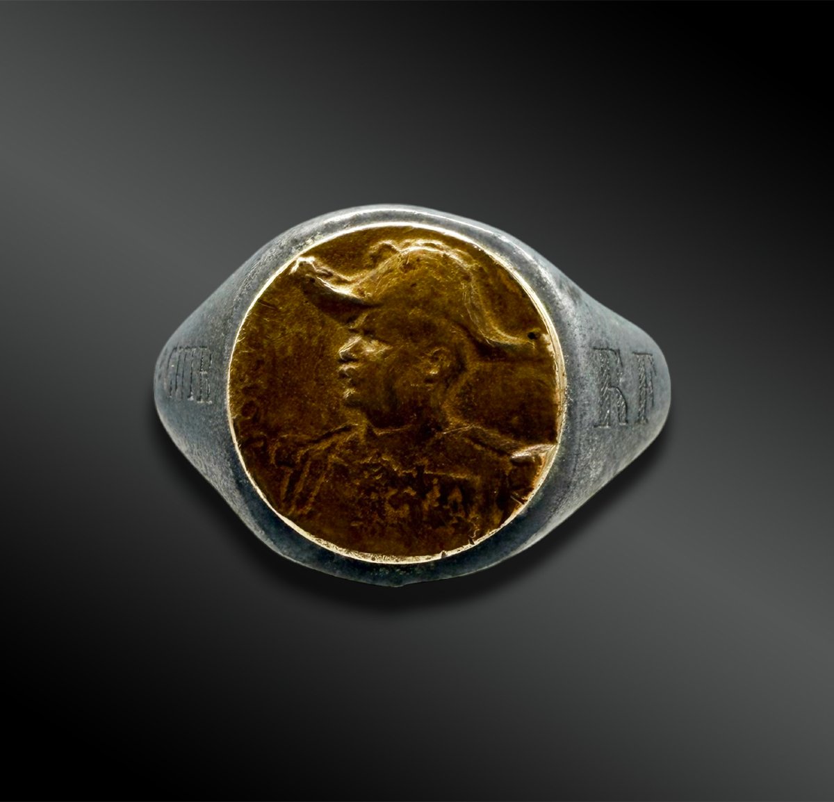 BAGUE du 8ème régiment de cuirassiers - France - 2nd Empire-photo-3