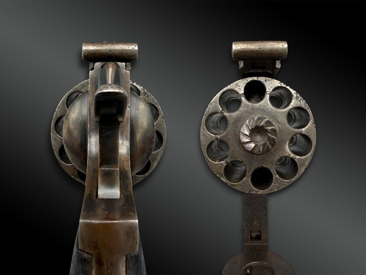 "the Explorer" Revolver - Saint-étienne, France - 19th Century-photo-1