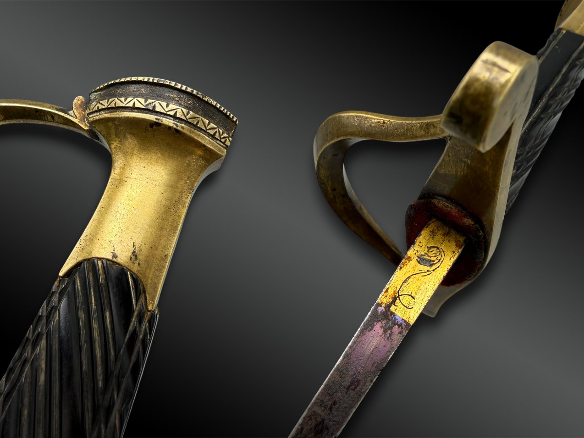 SABRE d’officier de cavalerie légère - France - Consulat / Premier Empire-photo-1