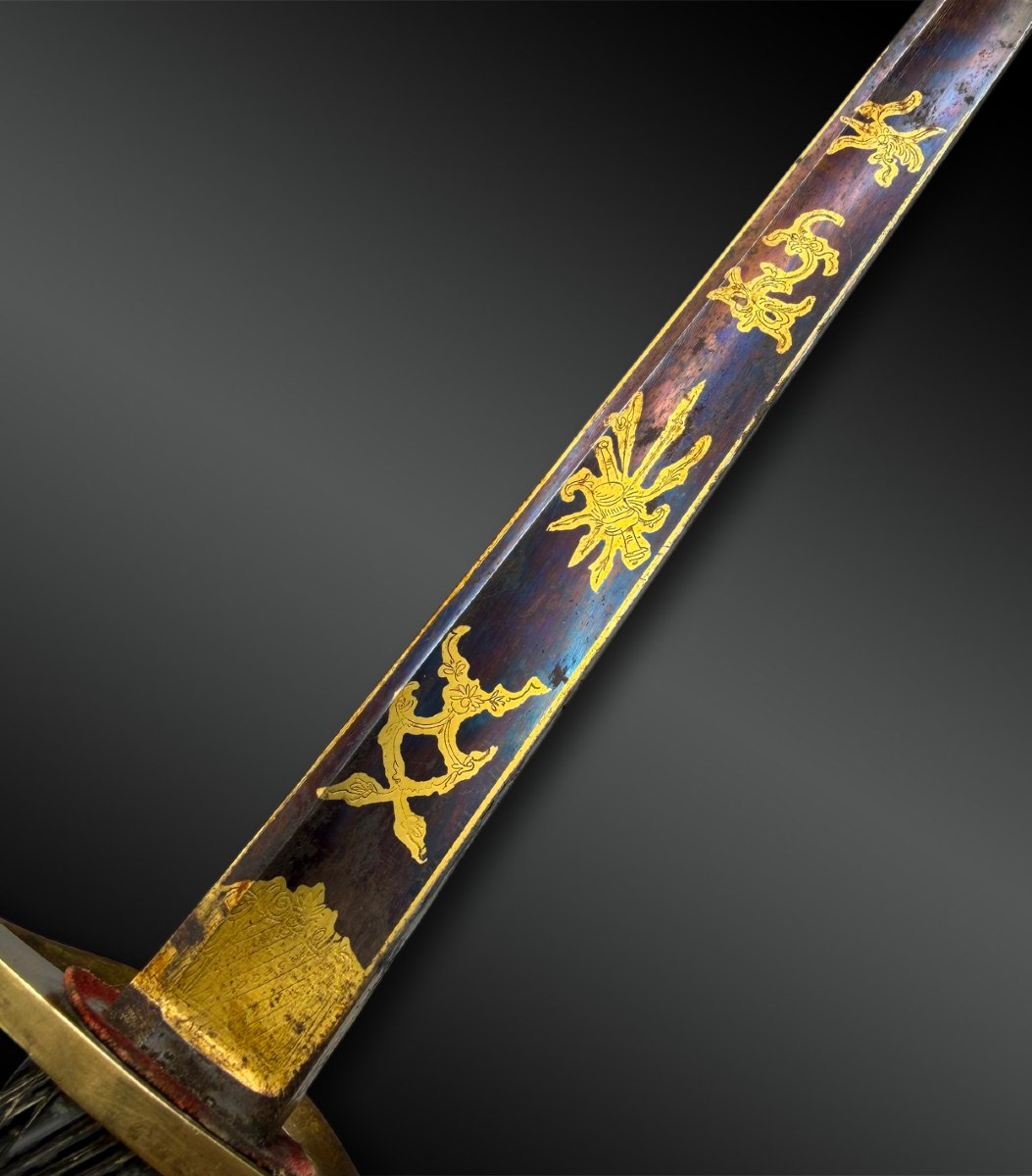 SABRE d’officier de cavalerie légère - France - Consulat / Premier Empire-photo-3