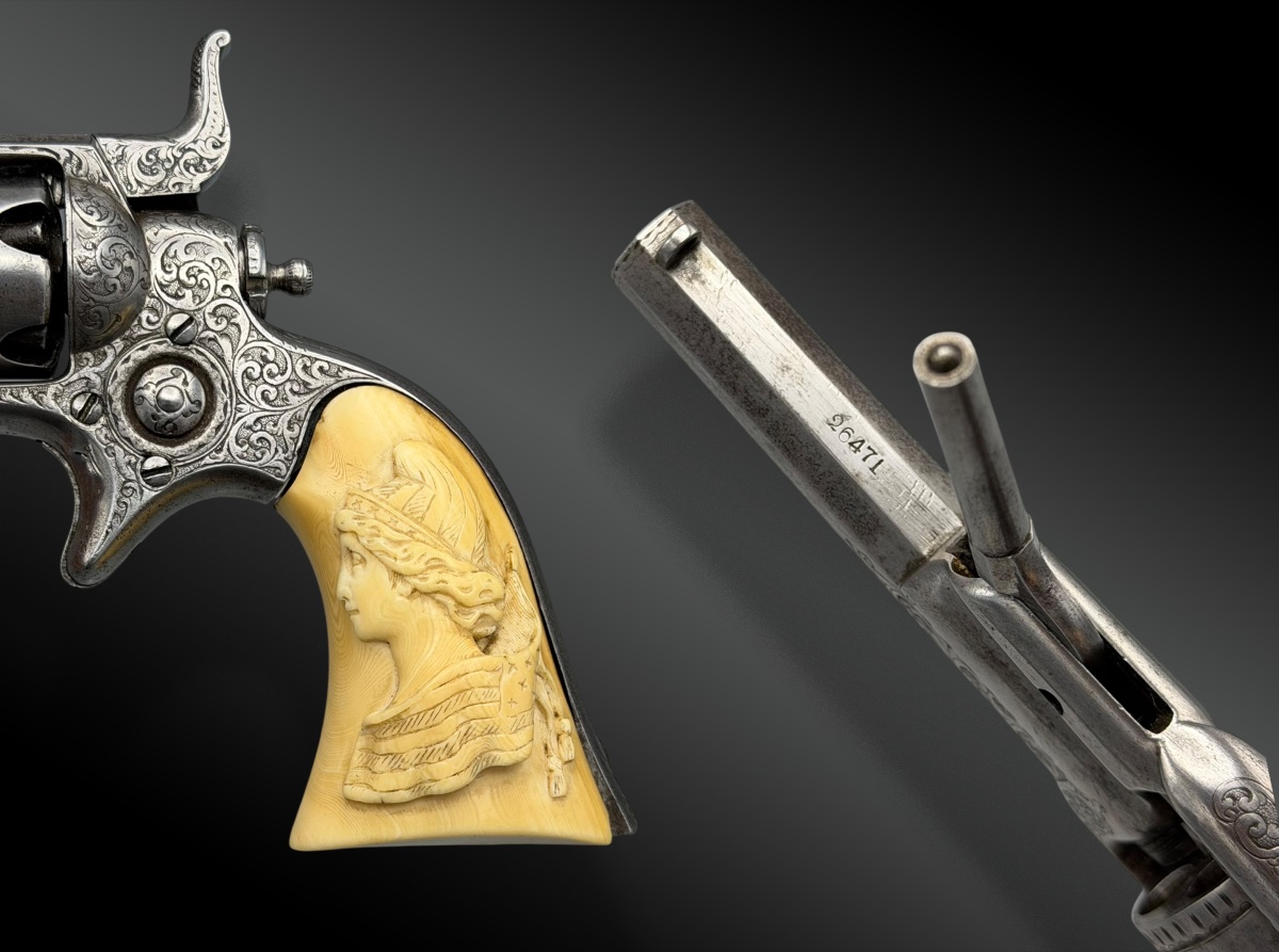 Colt Root Revolver, Model 1855 Sidehammer-photo-4