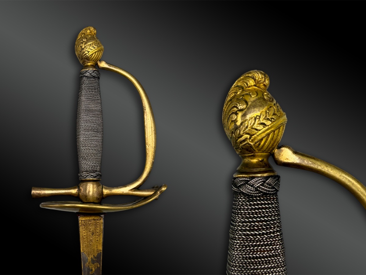 EPÉE d’officier de Grenadier de la Garde du Directoire - France - Période Directoire-photo-4
