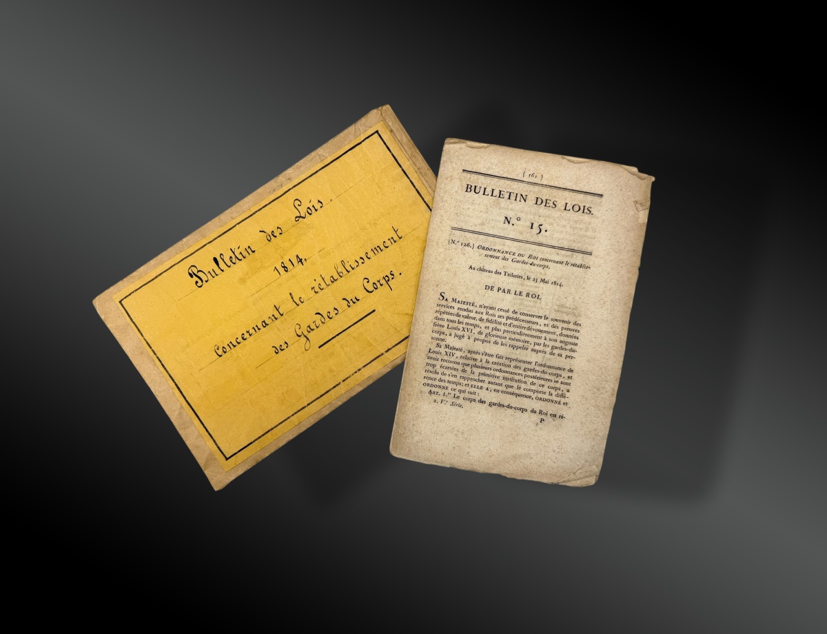 BULLETIN des LOIS N°15 - France - 1814
