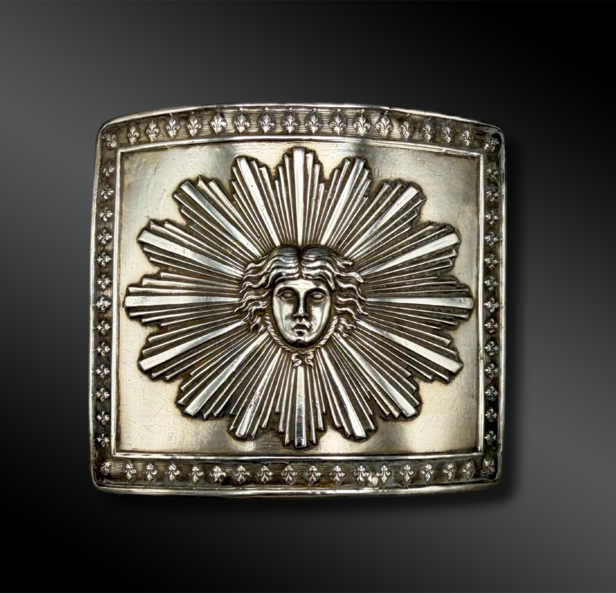 Belt Plate Of The King's Bodyguard, Model 1814 - France - Restoration