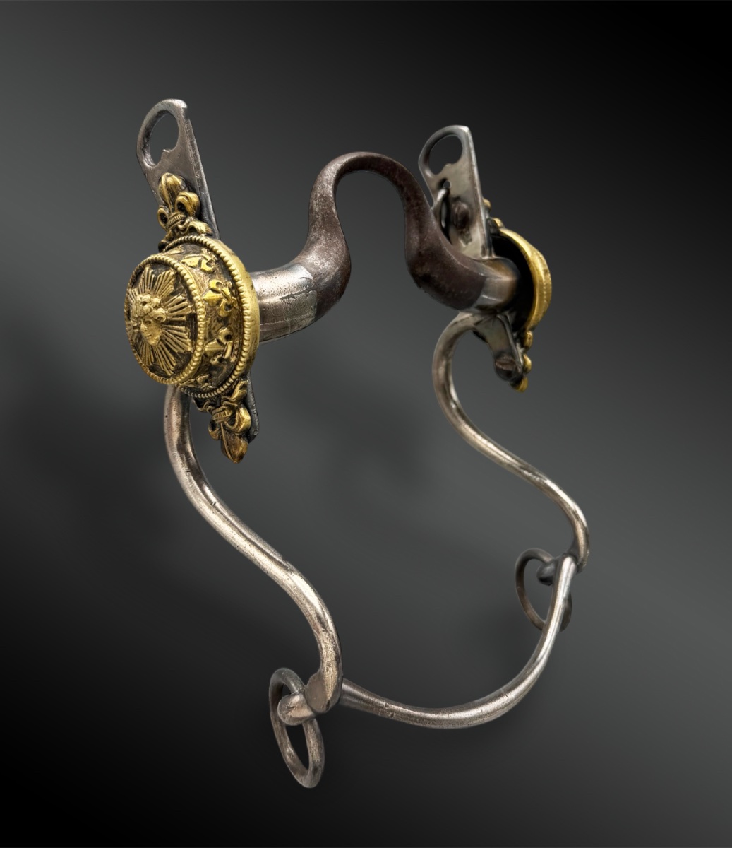 MORS de BRIDE d’OFFICIER de GARDE du CORPS de la MAISON MILITAIRE du ROI Modèle 1814