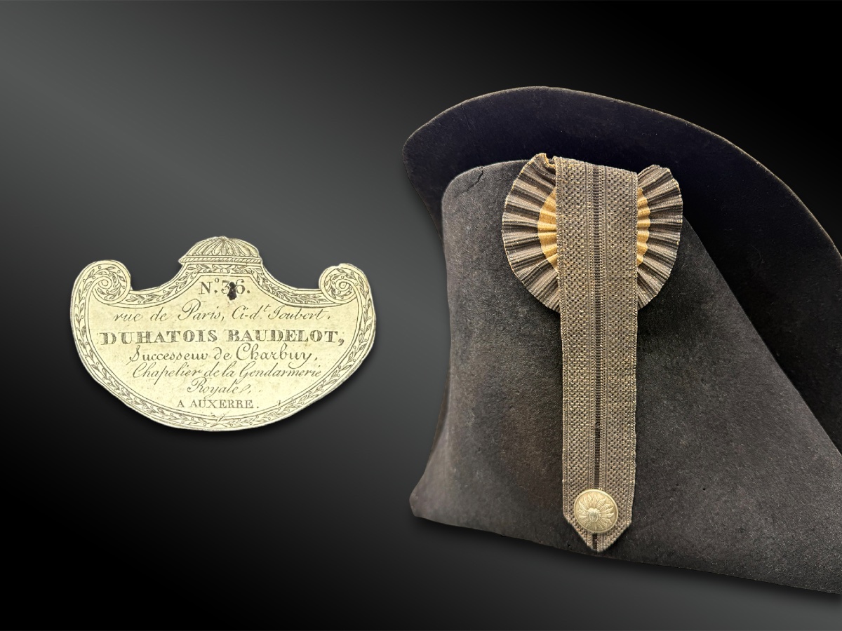 CHAPEAU BIRCORNE des GARDES du CORPS du ROI, COMPAGNIE de NOAILLES - France-photo-4