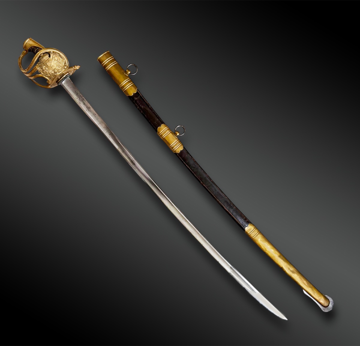 SABRE de TROUPE, Modèle 1814 / de GARDE du CORPS du ROI, Premier Modèle - France-photo-2