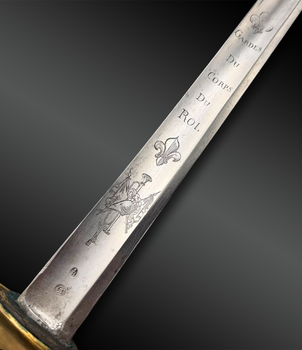 SABRE de TROUPE, Modèle 1814 / de GARDE du CORPS du ROI, Premier Modèle - France-photo-2