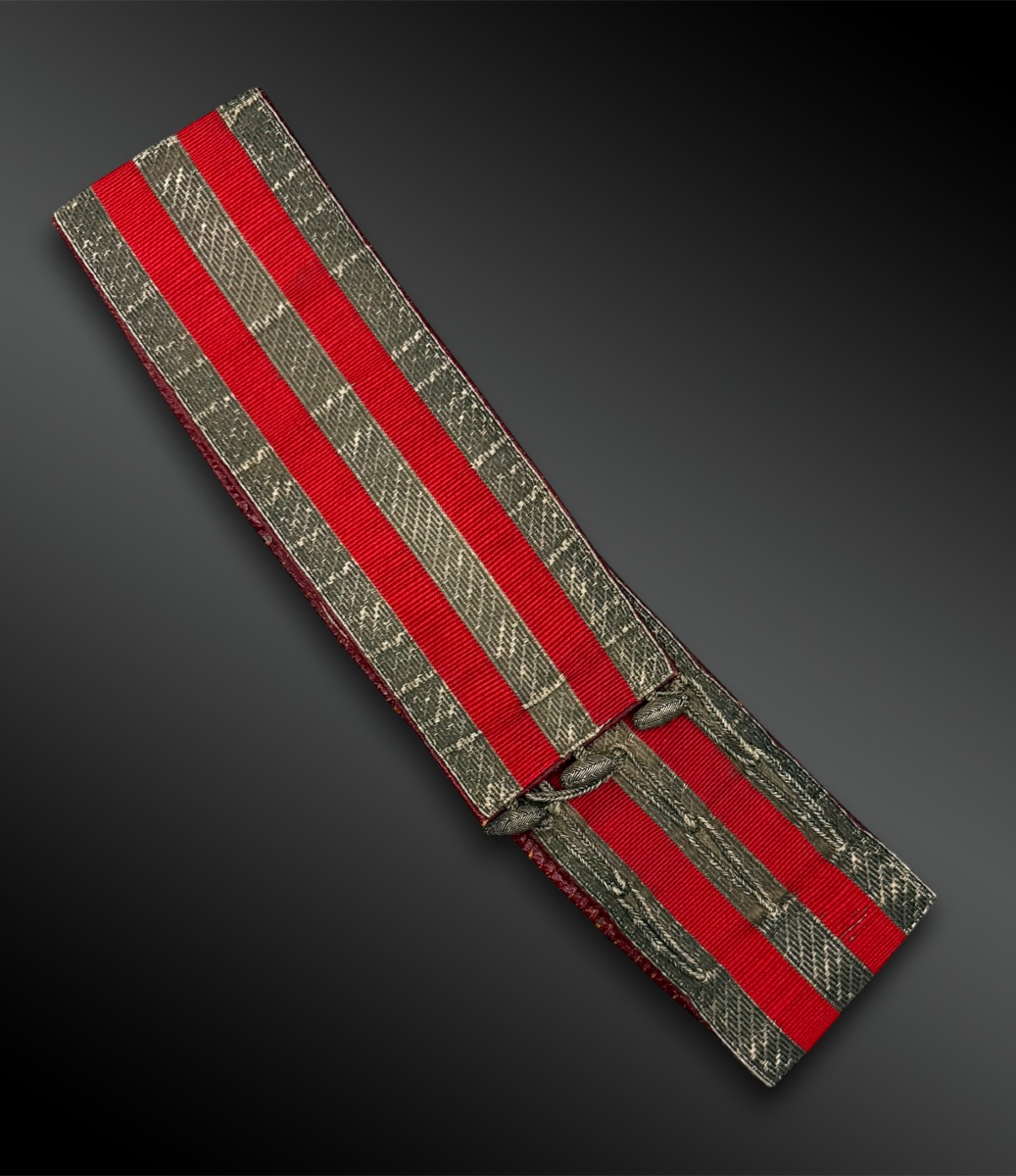 CEINTURE d’OFFICIER de LANCIERS de la GARDE ROYALE - France - Période Restauration