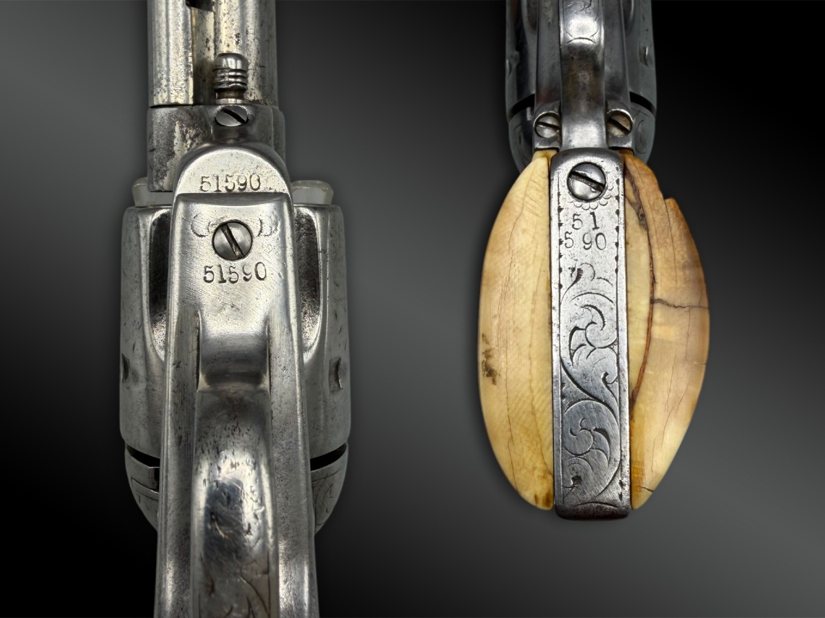 REVOLVER Colt Single Action Army, modèle 1873 "Peacemaker" - Etats-Unis - 1879-photo-1