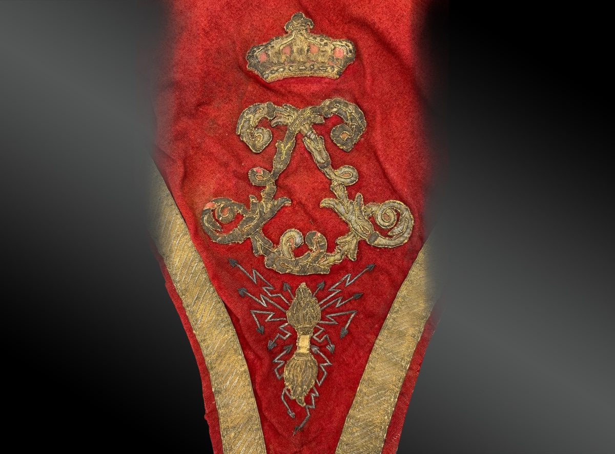 SCHABRAQUE DE CHEVAU-LÉGERS DE LA MAISON MILITAIRE DU ROI, MODÈLE 1814.-photo-3